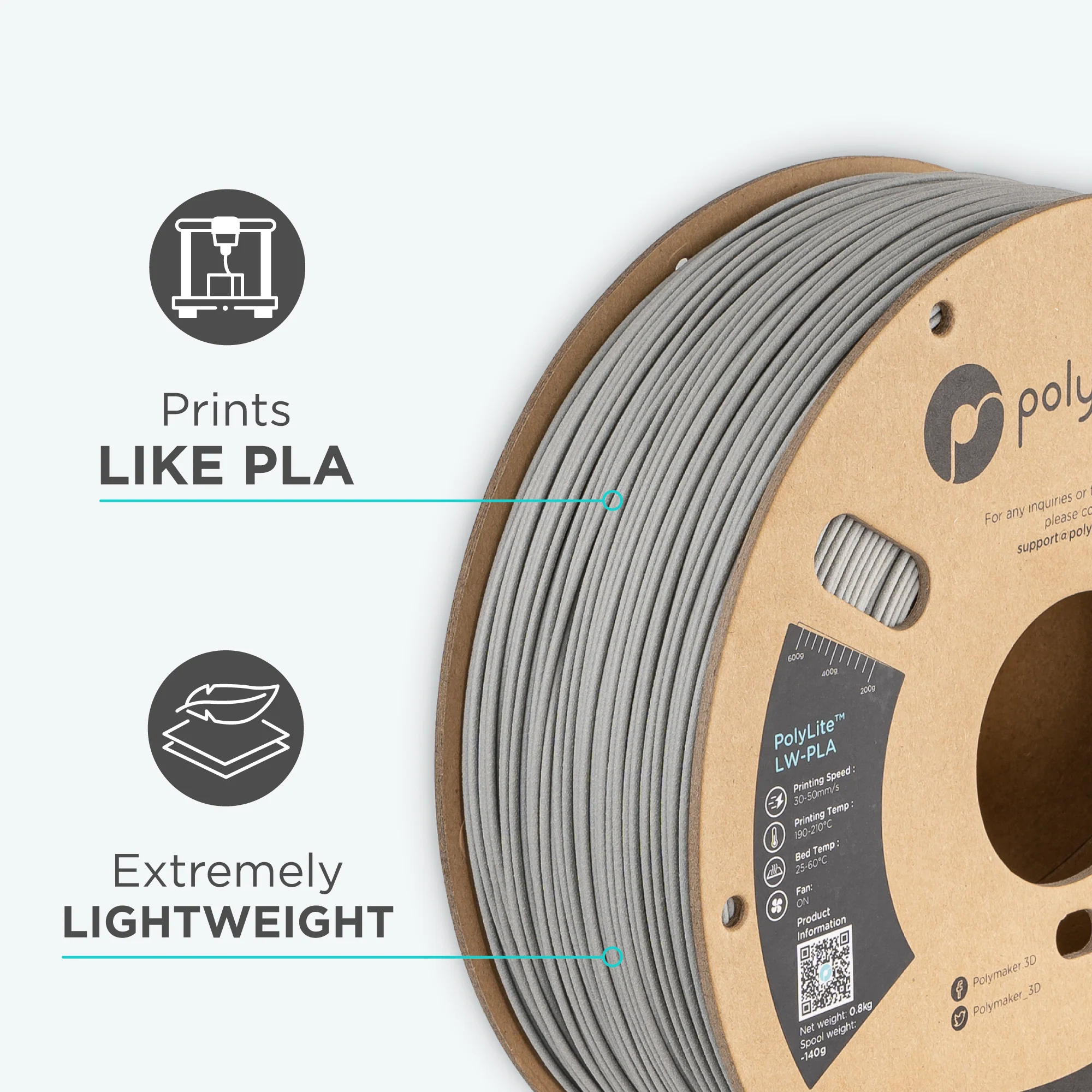 PolyLite™ LW-PLA - Image 57